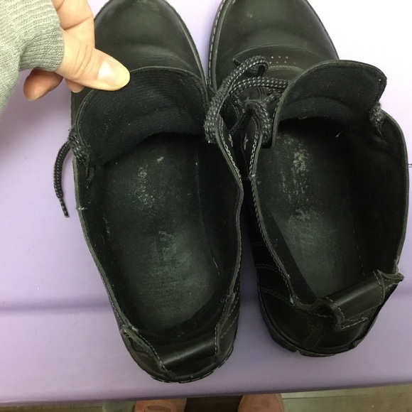 Black Leather Mens Shoes - Picture 5 of 8